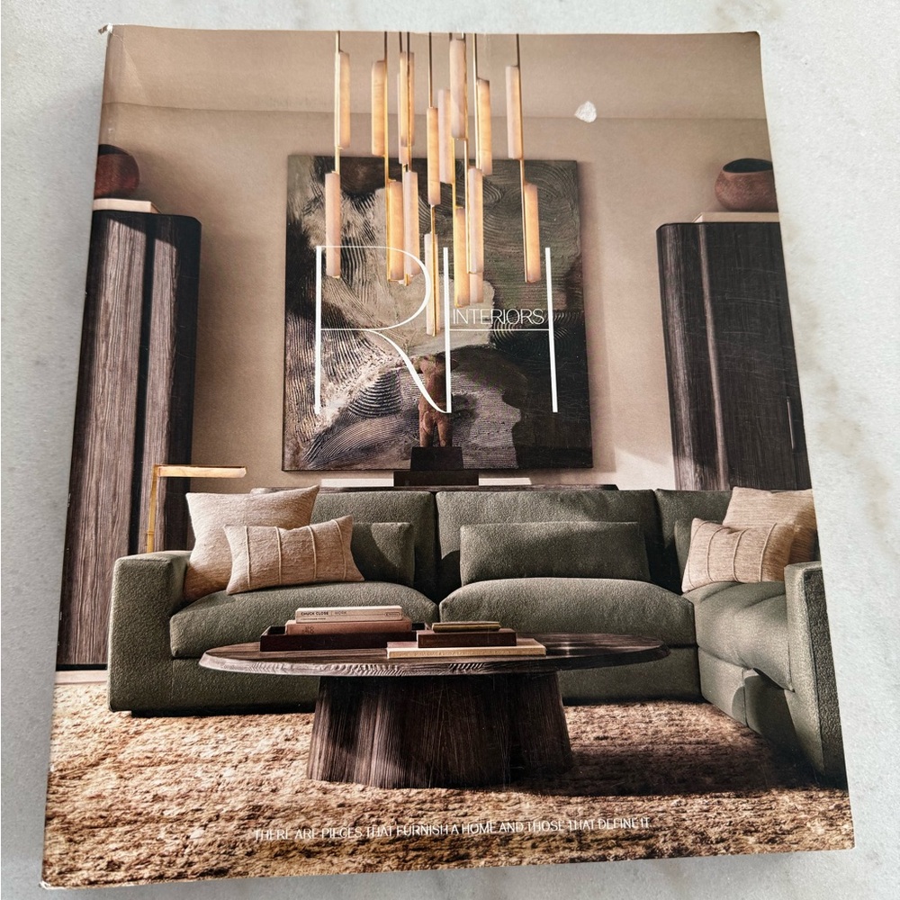 RH Restoration Hardware Magazine - 2025 Spring Interior Catalog